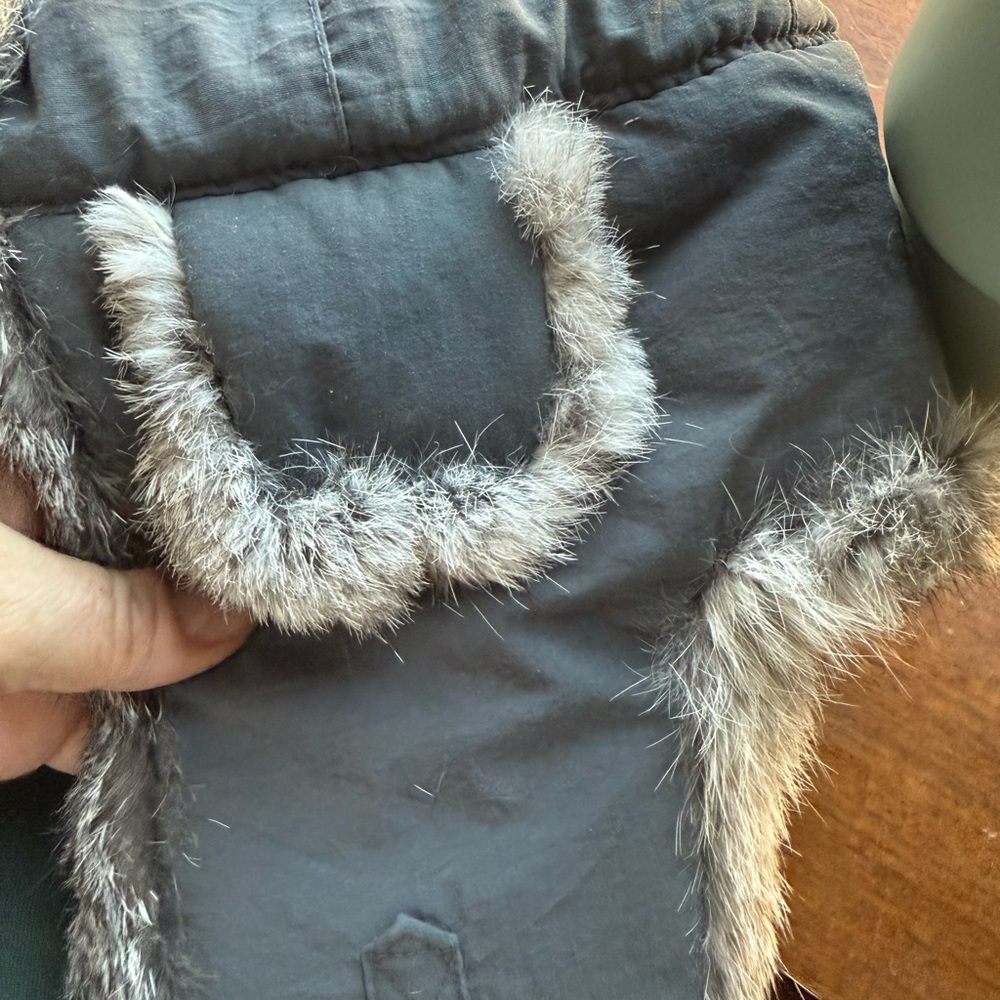 Mad Bomber  Hat Large Trapper Fake  Fur Lined Snap Button Pilot Cap - Picture 13 of 13